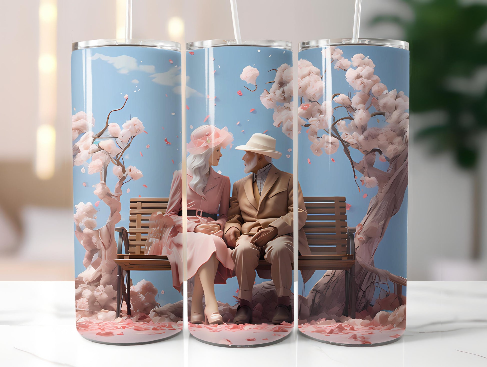 Golden Years Spring 6 Tumbler Wrap - CraftNest