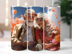 Golden Years Spring 5 Tumbler Wrap - CraftNest