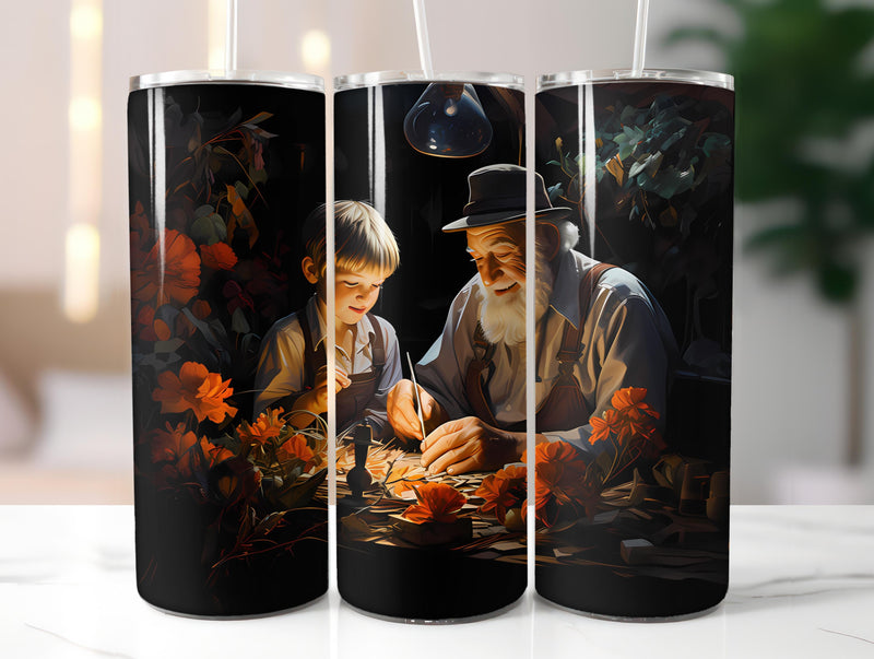 Golden Years Spring 1 Tumbler Wrap - CraftNest