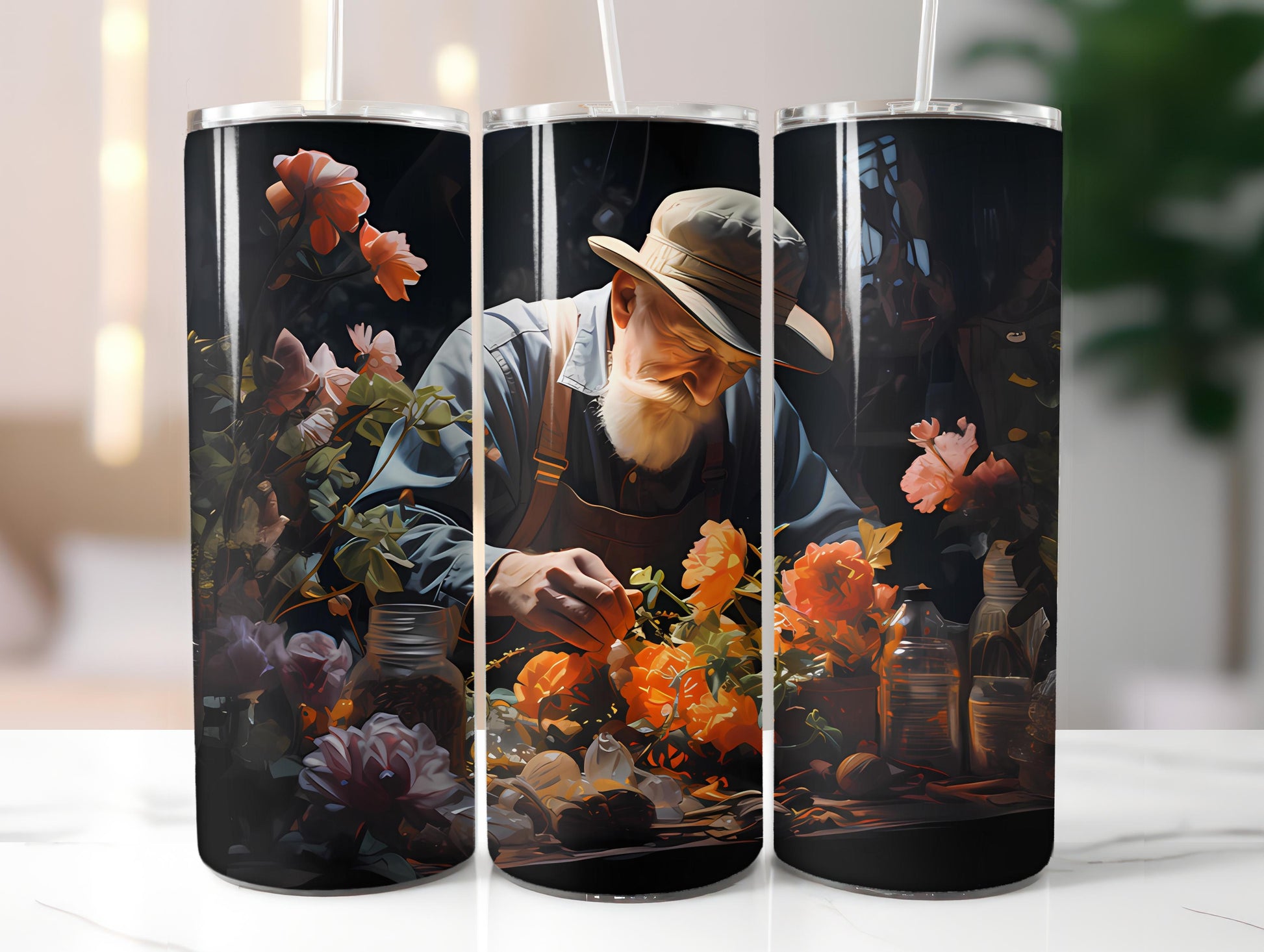 Golden Years Spring Tumbler Wrap - CraftNest