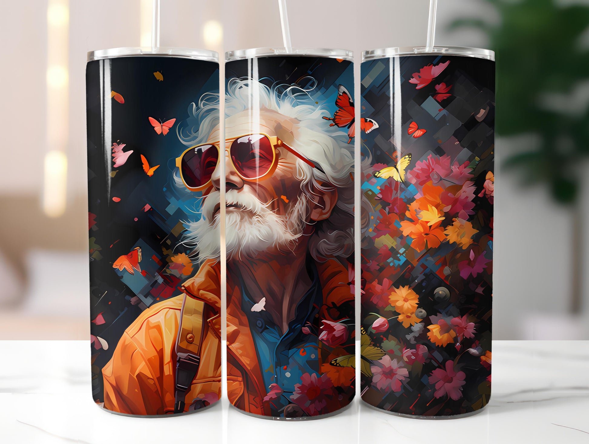 Golden Years Spring 6 Tumbler Wrap - CraftNest