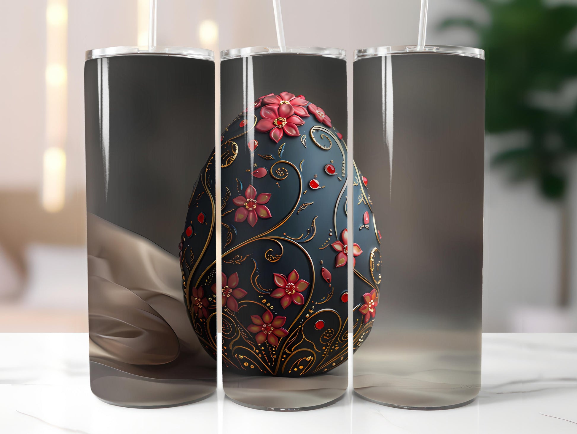 Gothic Easter 5 Tumbler Wrap - CraftNest