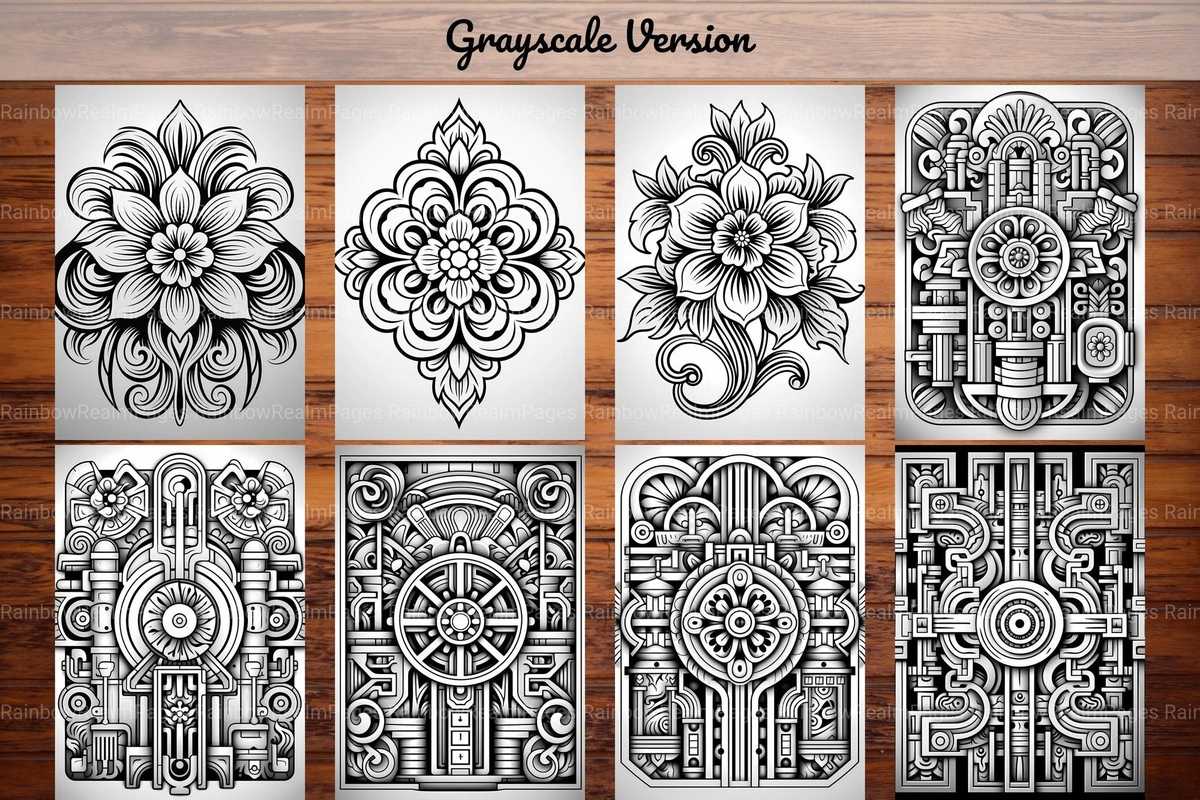 Gothic Mandala Coloring Books - CraftNest