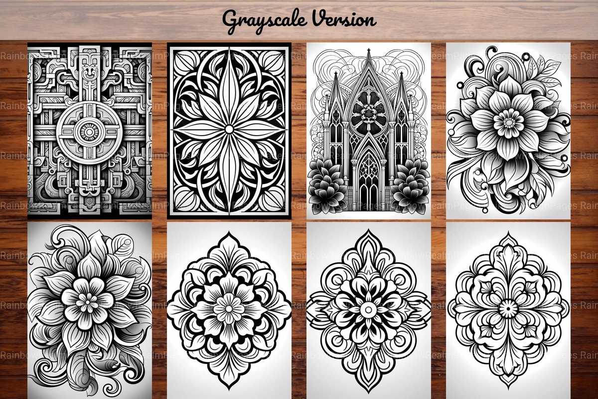 Gothic Mandala Coloring Books - CraftNest