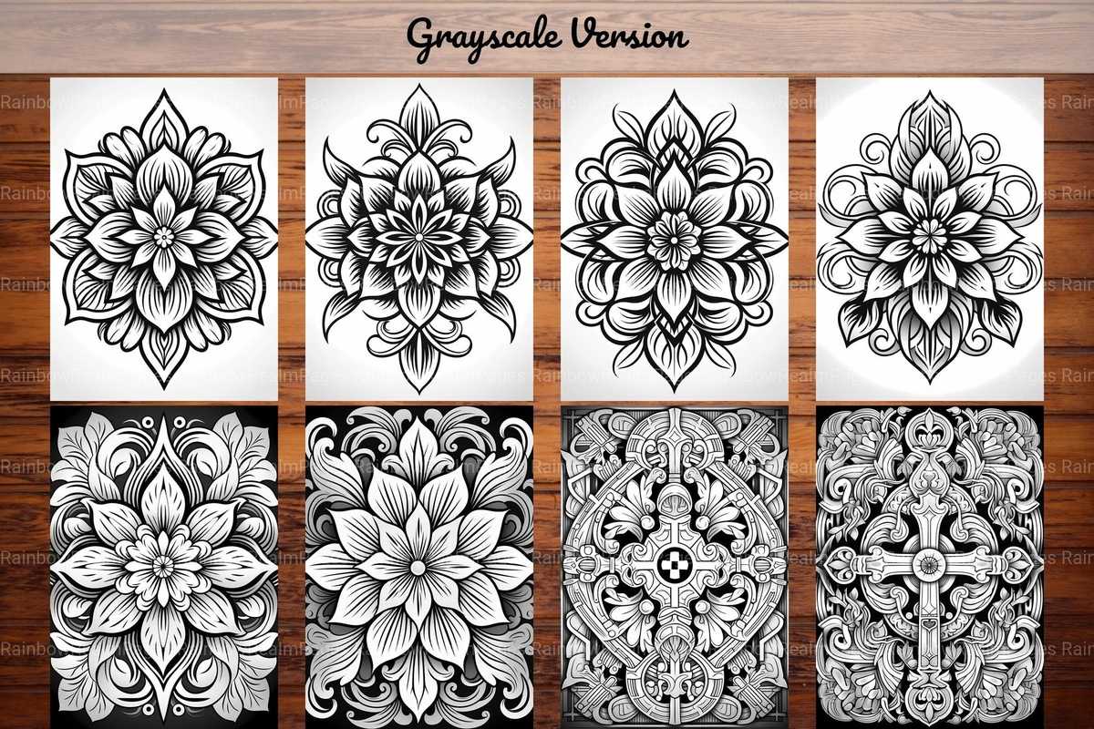 Gothic Mandala Coloring Books - CraftNest