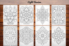 Gothic Mandala Coloring Books - CraftNest