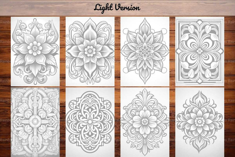 Gothic Mandala Coloring Books - CraftNest