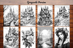 Gothic Spring Coloring Books - CraftNest