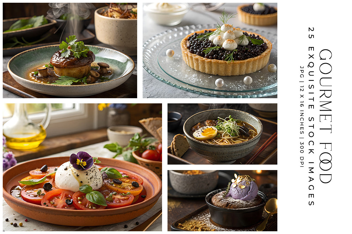 Gourmet Food - Stock Images