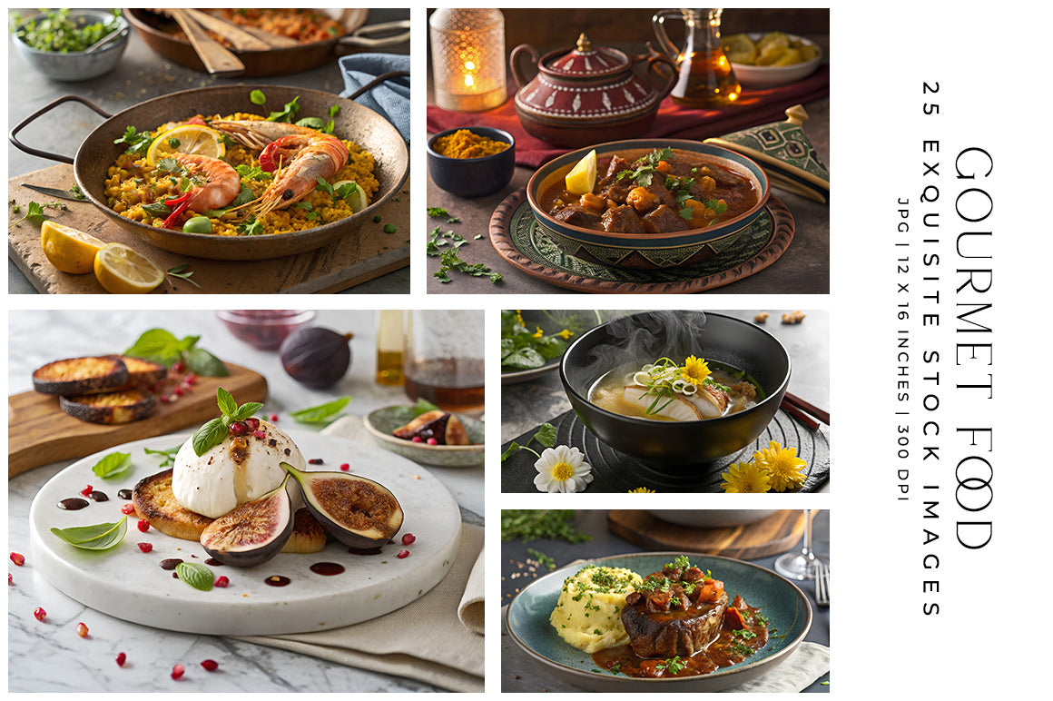 Gourmet Food - Stock Images