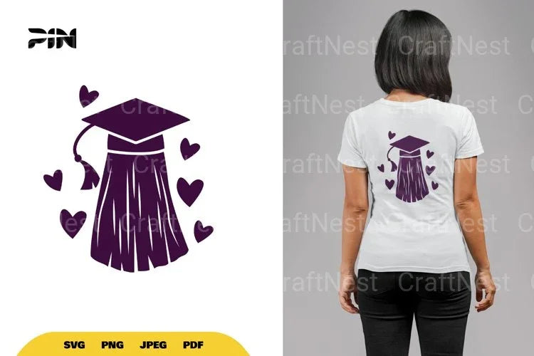 Graduation Girl SVG Bundle - CraftNest - Digital Crafting and Art