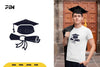 Graduation Hat and Diploma SVG Bundle