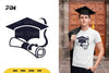 Graduation Hat and Diploma SVG Bundle
