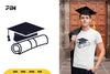 Graduation Hat and Diploma SVG Bundle