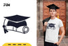 Graduation Hat and Diploma SVG Bundle
