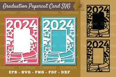 Graduation Papercut Card SVG Bundle - CraftNest - Digital Crafting and Art