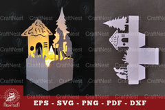 Grandparents Couple Papercut Lantern Clipart Bundle - CraftNest - Digital Crafting and Art