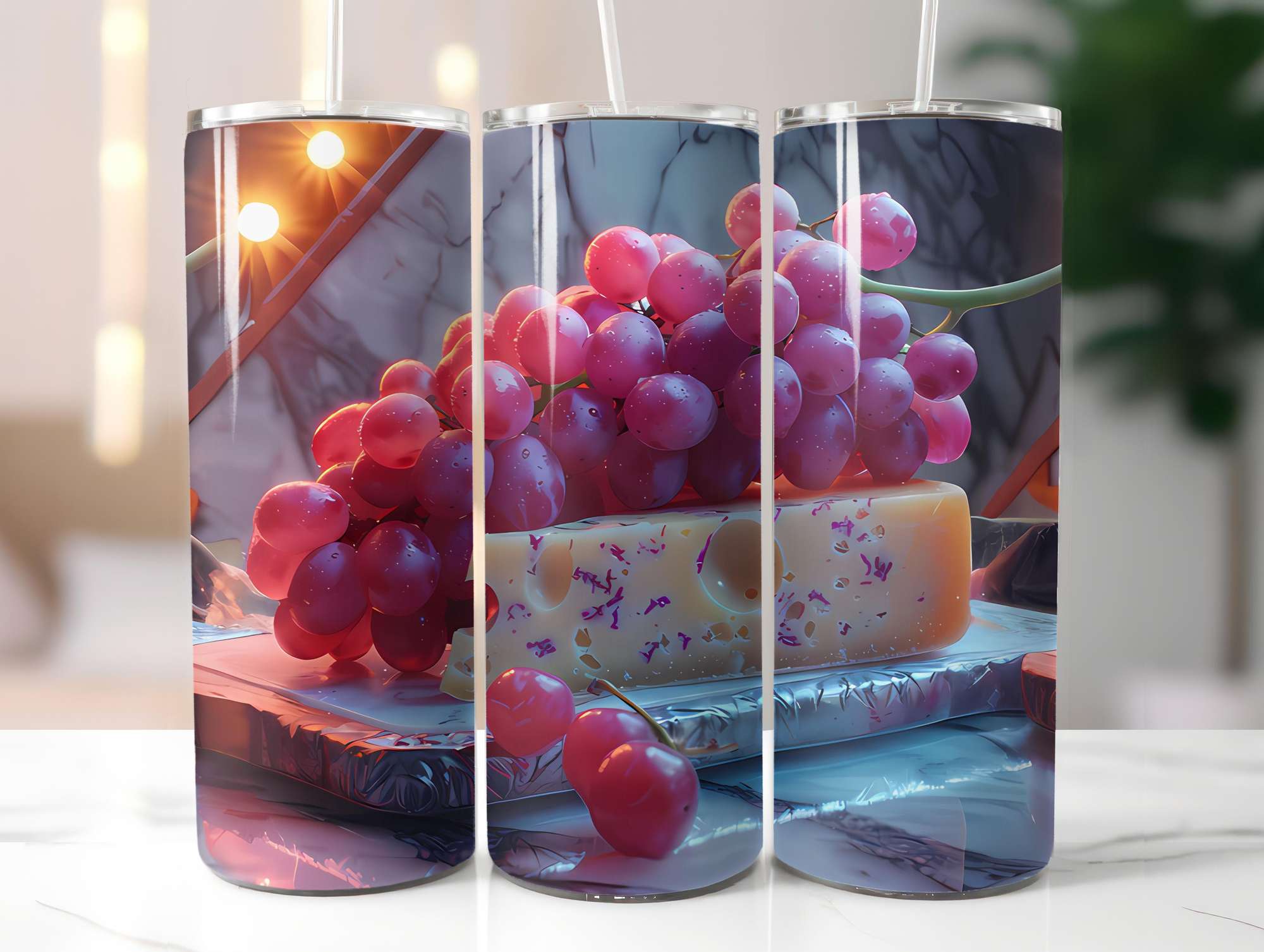 Grape 1 Tumbler Wrap - CraftNest - Digital Crafting and Art