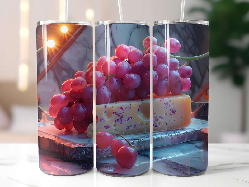 Grape 1 Tumbler Wrap - CraftNest - Digital Crafting and Art