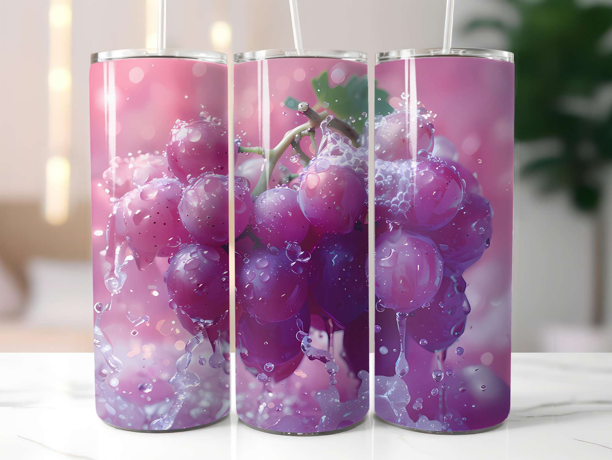 Grape 5 Tumbler Wrap - CraftNest - Digital Crafting and Art