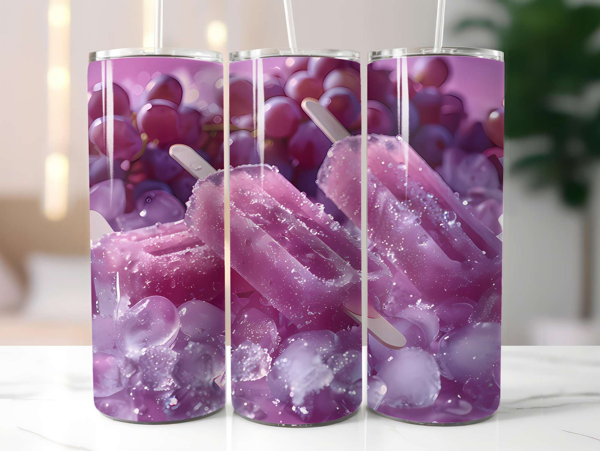 Grape 5 Tumbler Wrap - CraftNest - Digital Crafting and Art