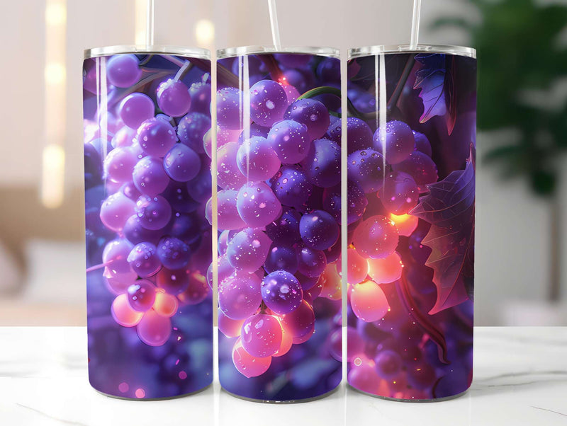 Grape 5 Tumbler Wrap - CraftNest - Digital Crafting and Art