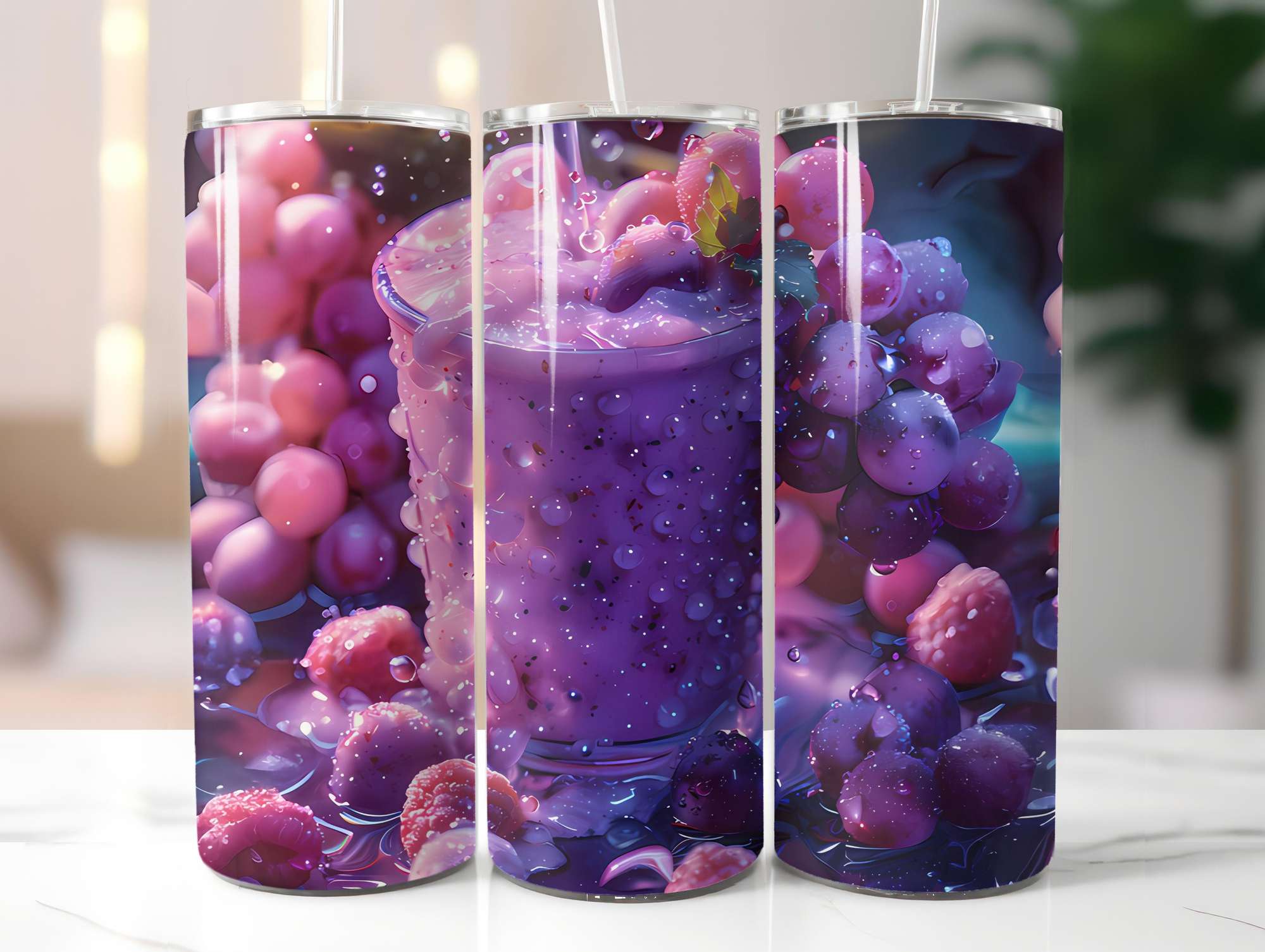 Grape 1 Tumbler Wrap - CraftNest - Digital Crafting and Art