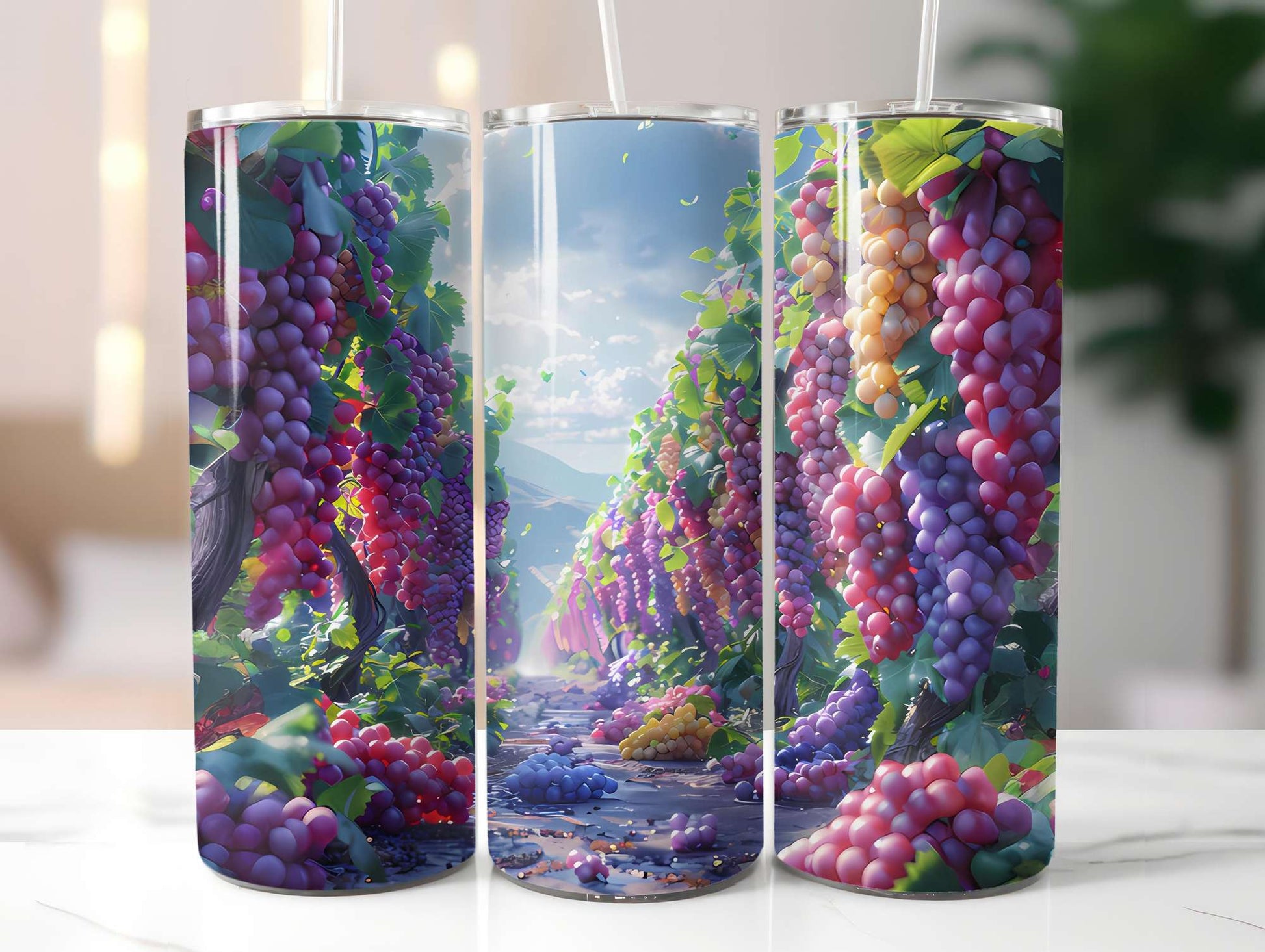 Grape 5 Tumbler Wrap - CraftNest - Digital Crafting and Art