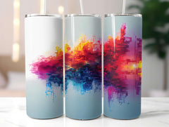 Graphic Graffiti Summer 1 Tumbler Wrap - CraftNest - Digital Crafting and Art