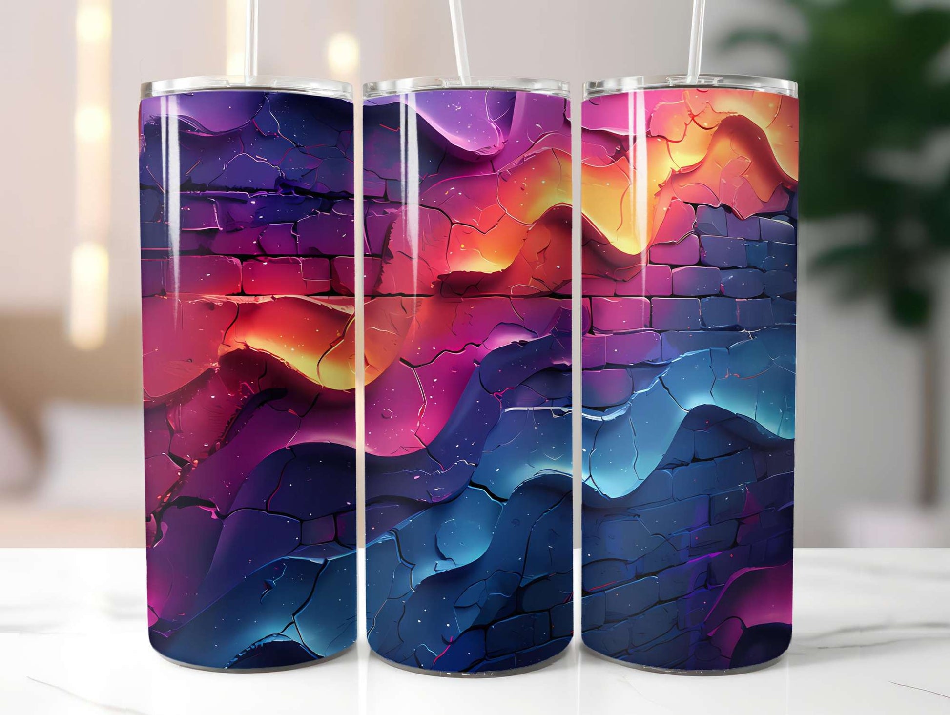 Graphic Graffiti Summer 1 Tumbler Wrap - CraftNest - Digital Crafting and Art