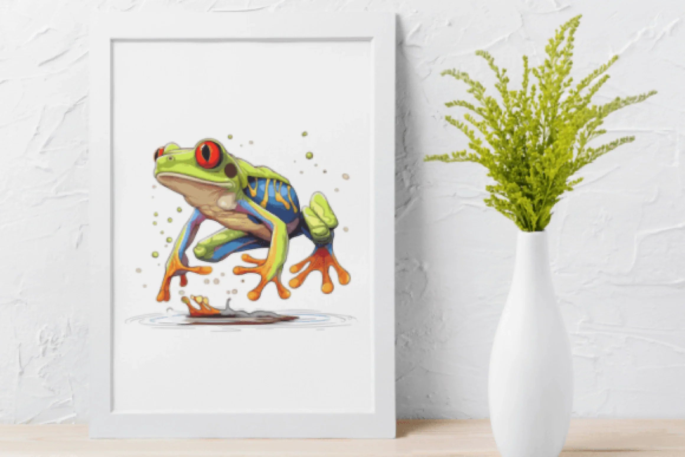 Green Tree Frog Clipart Bundle - CraftNest - Digital Crafting and Art