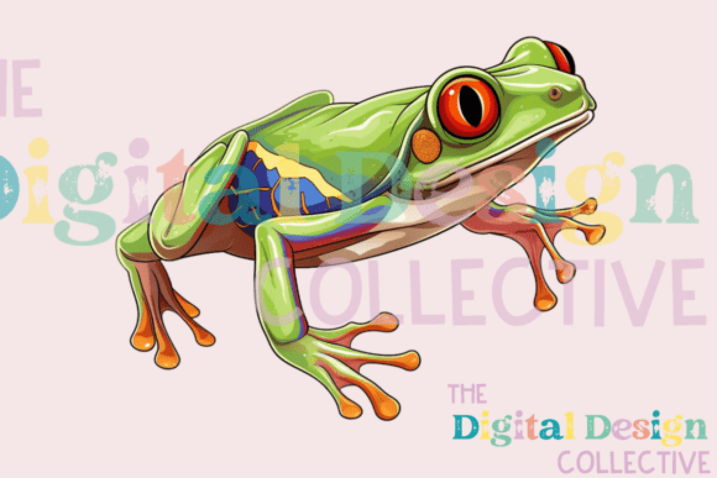 Green Tree Frog Clipart Bundle - CraftNest - Digital Crafting and Art