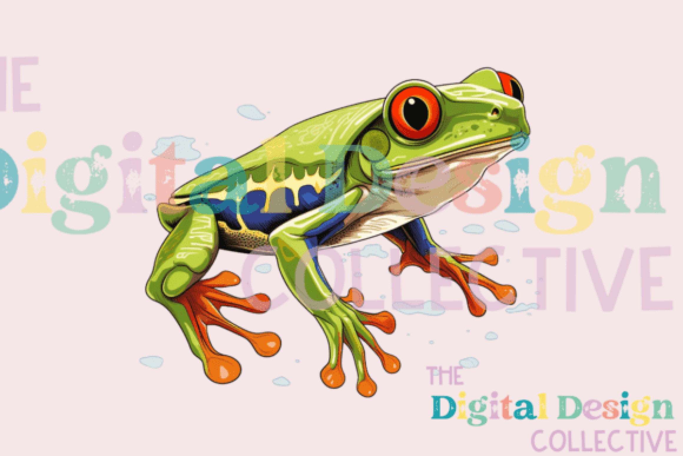 Green Tree Frog Clipart Bundle - CraftNest - Digital Crafting and Art