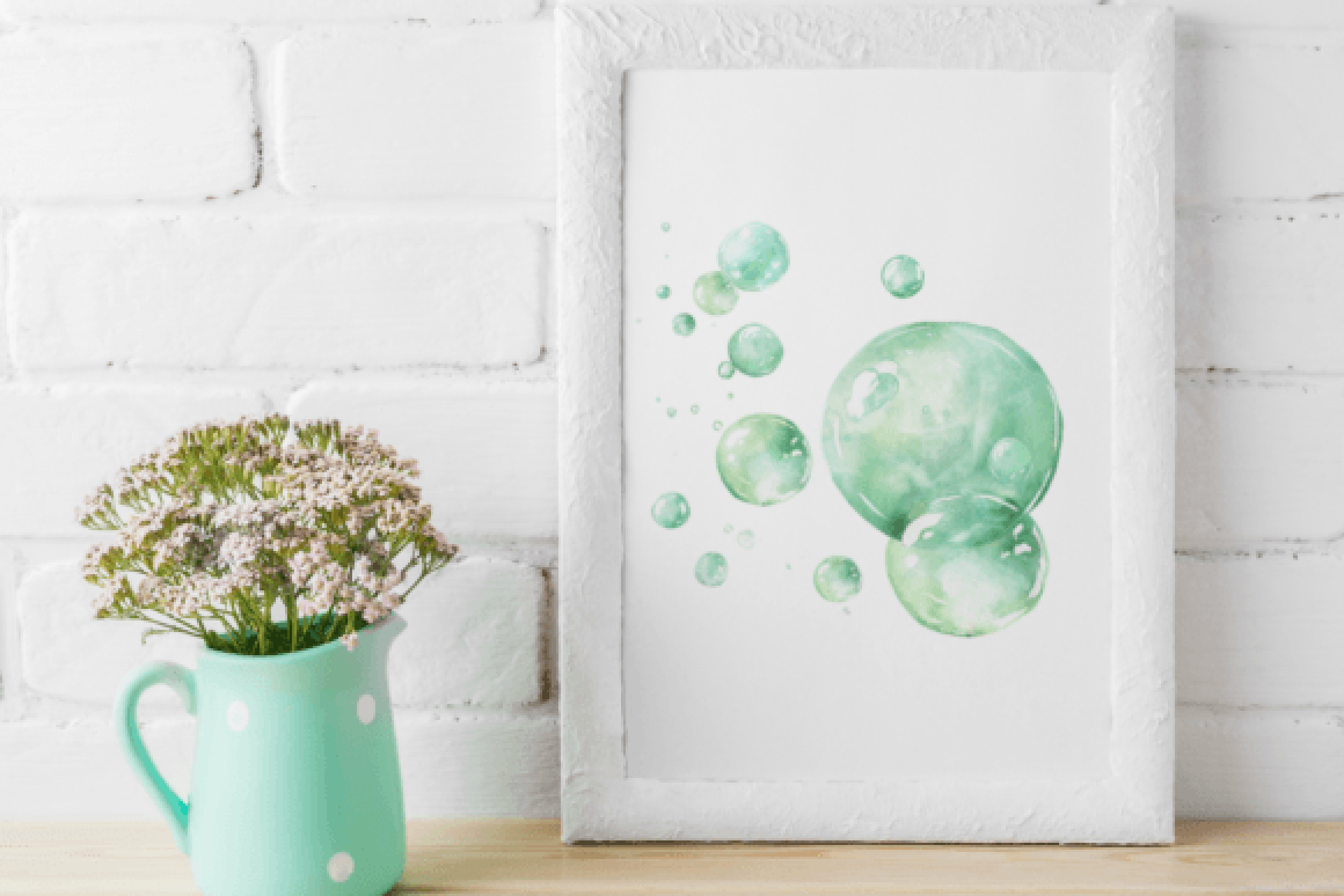 Eco-Friendly Green Cleaning Clipart Bundle