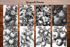 Green Orchard Coloring Books - CraftNest - Digital Crafting and Art