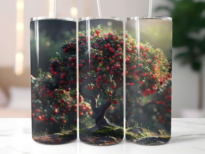 Green Orchard 1 Tumbler Wrap - CraftNest - Digital Crafting and Art