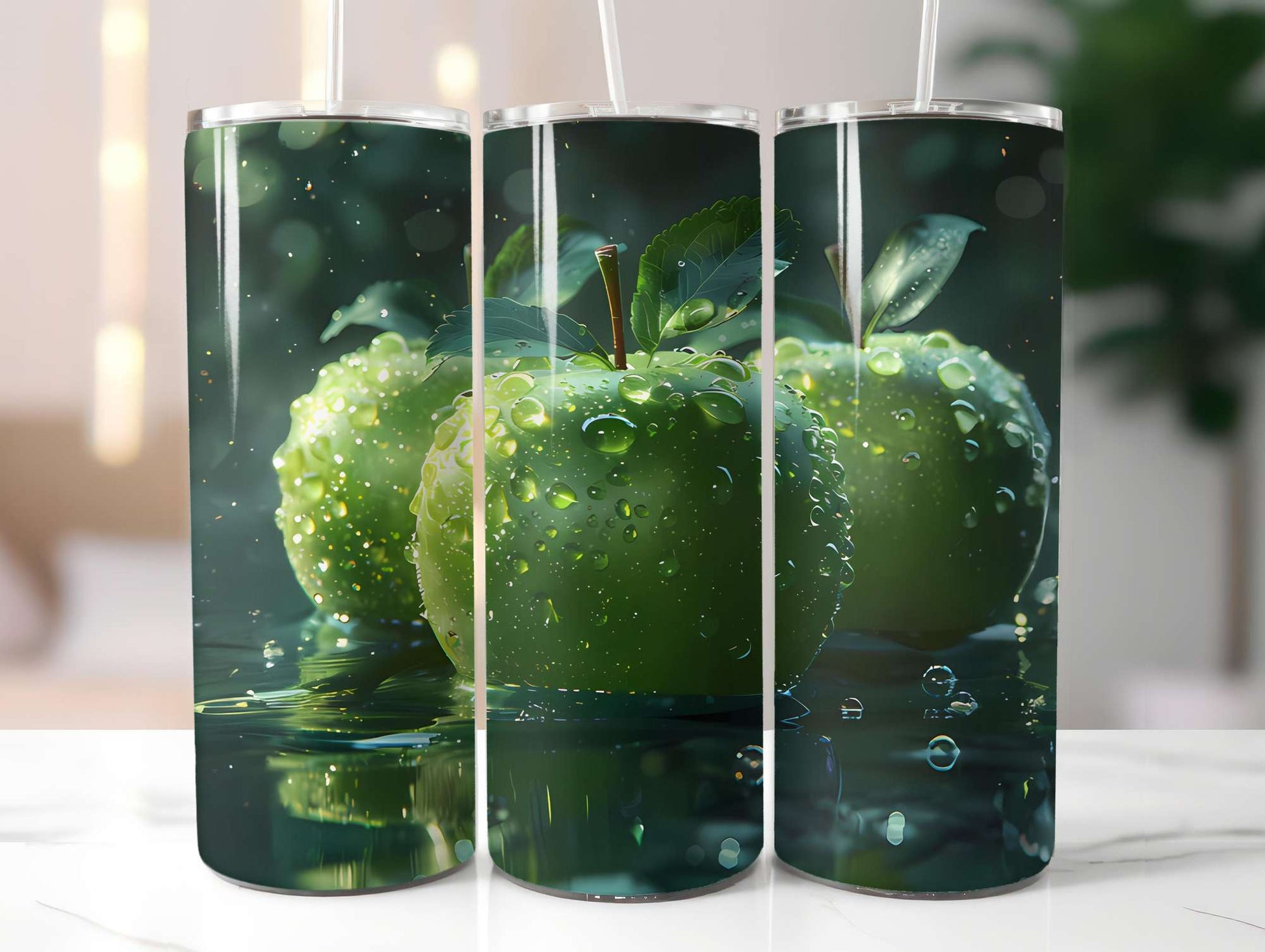 Green Orchard 3 Tumbler Wrap - CraftNest - Digital Crafting and Art