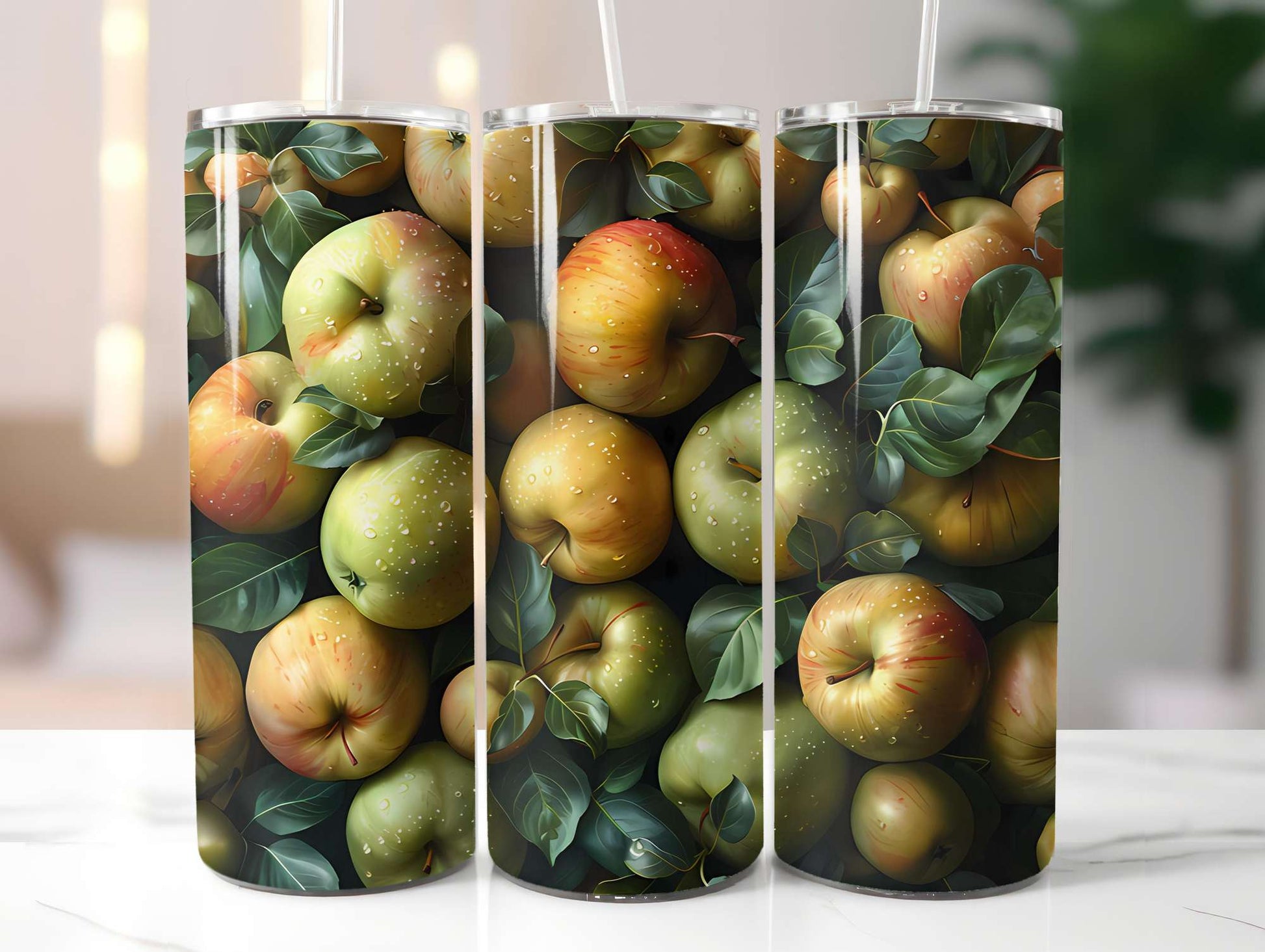 Green Orchard 2 Tumbler Wrap - CraftNest - Digital Crafting and Art