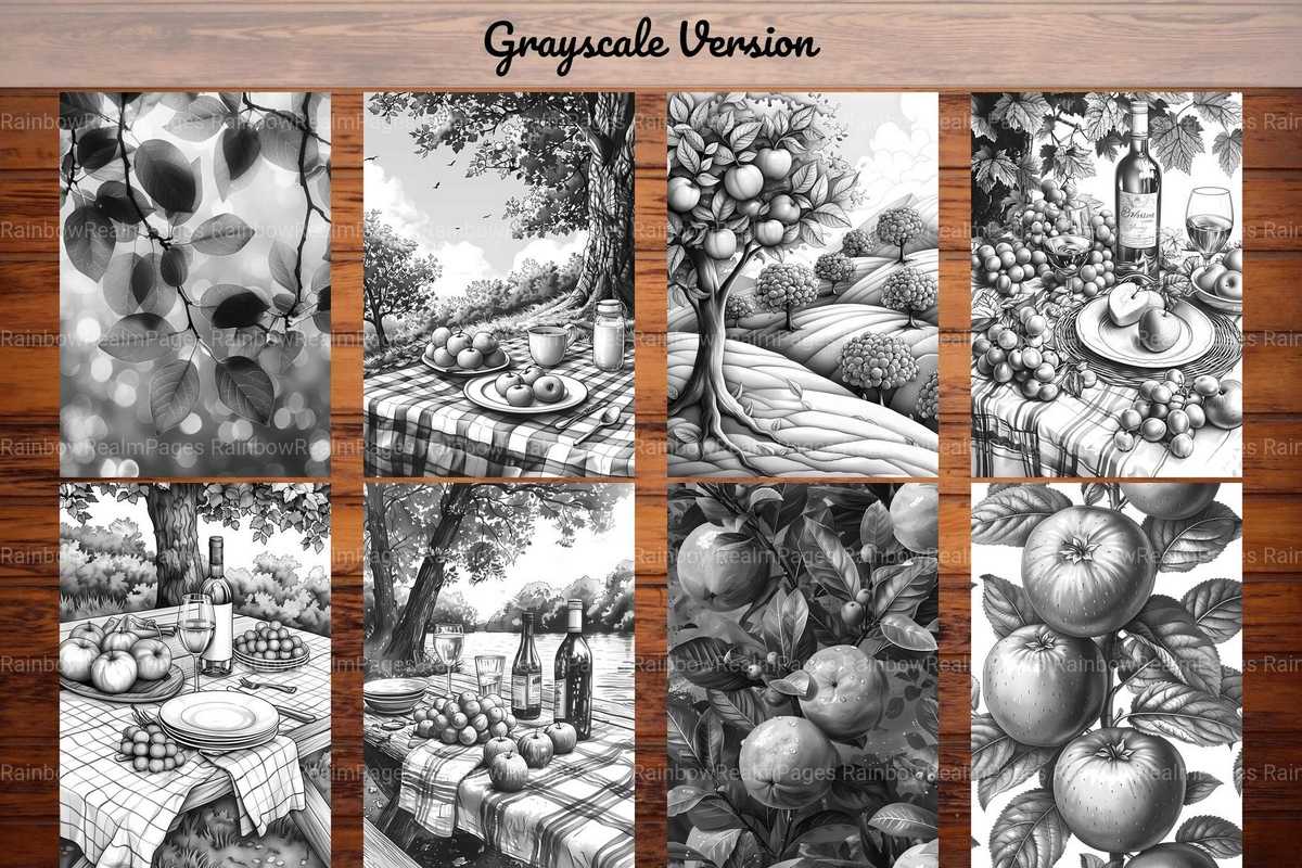 Green Orchard Coloring Books - CraftNest - Digital Crafting and Art