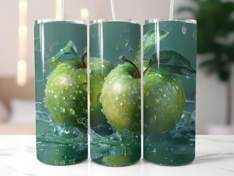 Green Orchard 2 Tumbler Wrap - CraftNest - Digital Crafting and Art