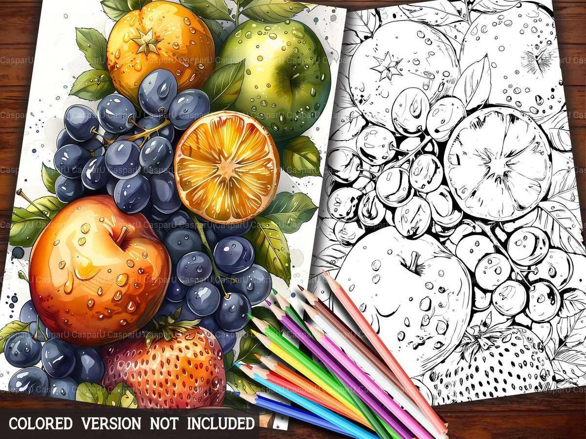 Green Orchard Coloring Books - CraftNest - Digital Crafting and Art