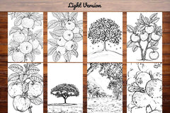 Green Orchard Coloring Books - CraftNest - Digital Crafting and Art