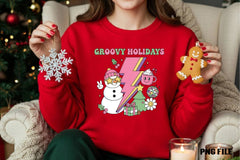 Groovy Holidays Clipart Bundle - CraftNest - Digital Crafting and Art
