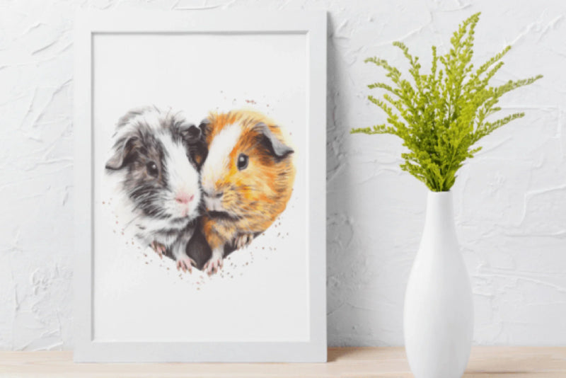 Guinea Pig Valentine's Day Clipart Bundle - CraftNest - Digital Crafting and Art