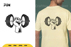 Gym Workout Dumbbell SVG Bundle - CraftNest - Digital Crafting and Art