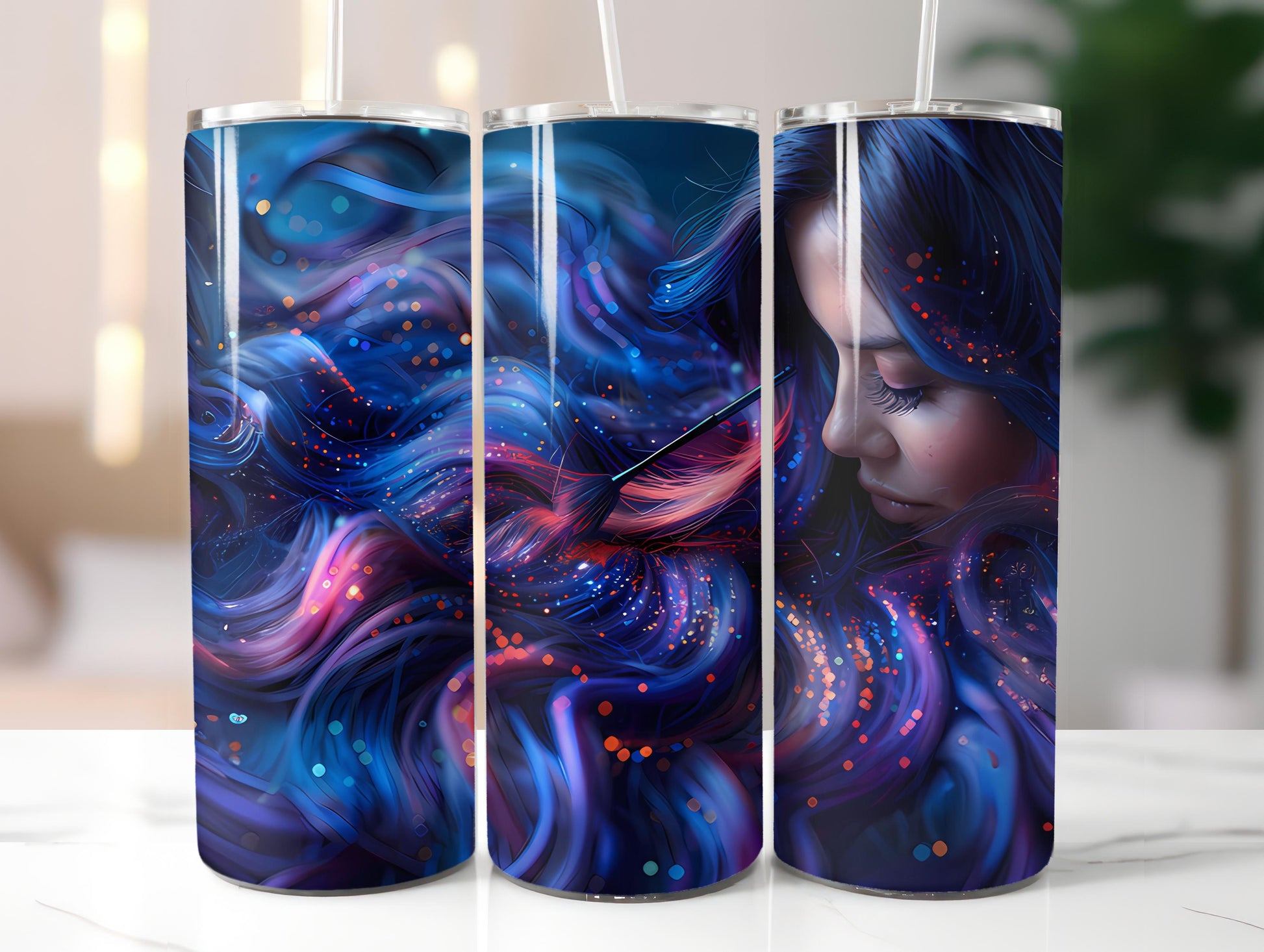 Hairdresser Profession 2 Tumbler Wrap - CraftNest - Digital Crafting and Art