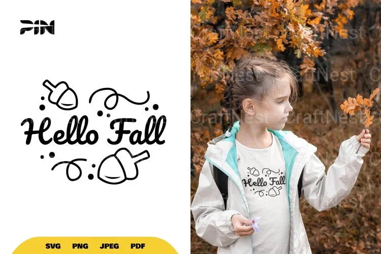 Hallo Fall Autumn SVG Bundle - CraftNest - Digital Crafting and Art