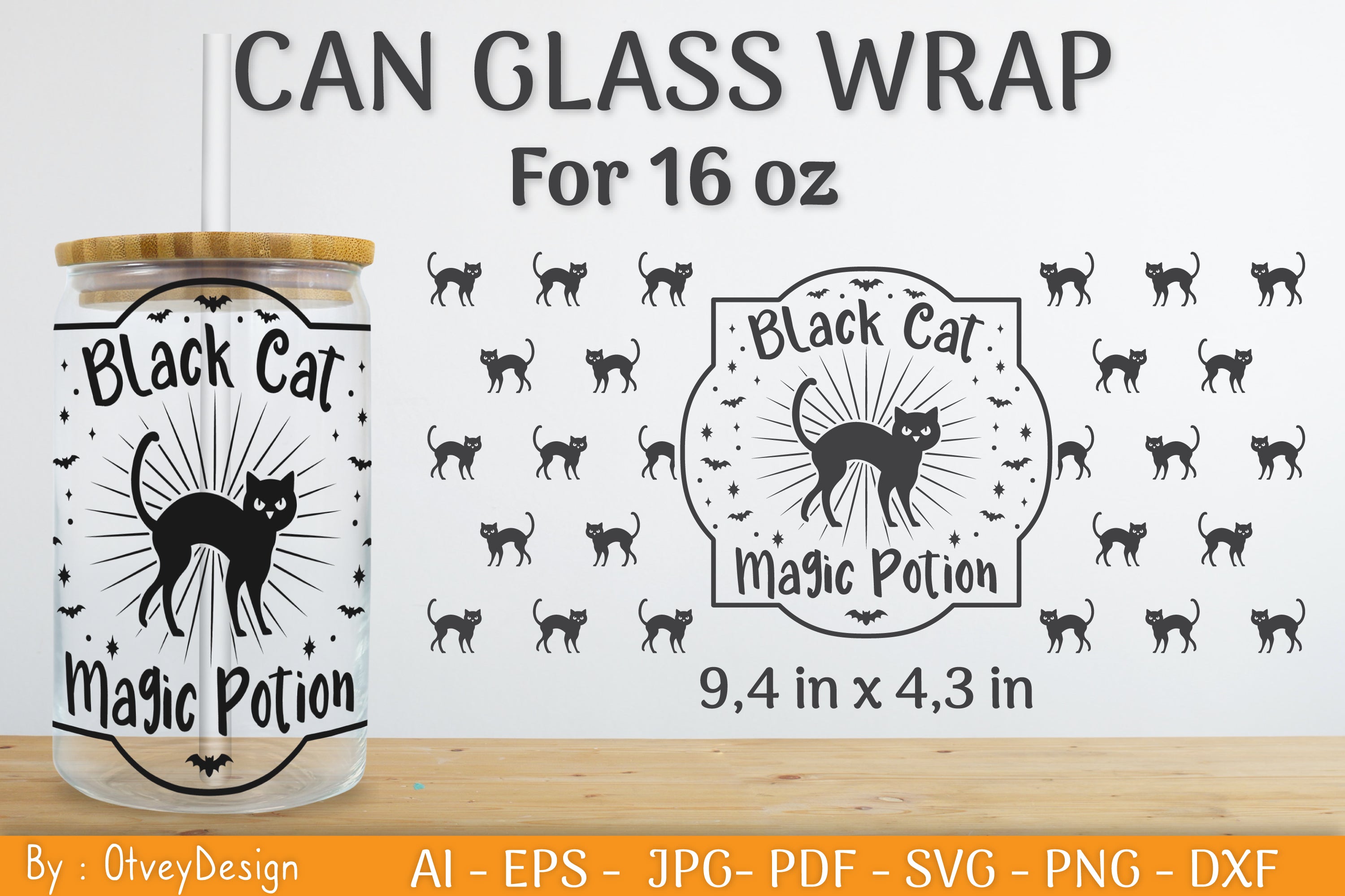 Halloween Beer Can Glass SVG Bundle