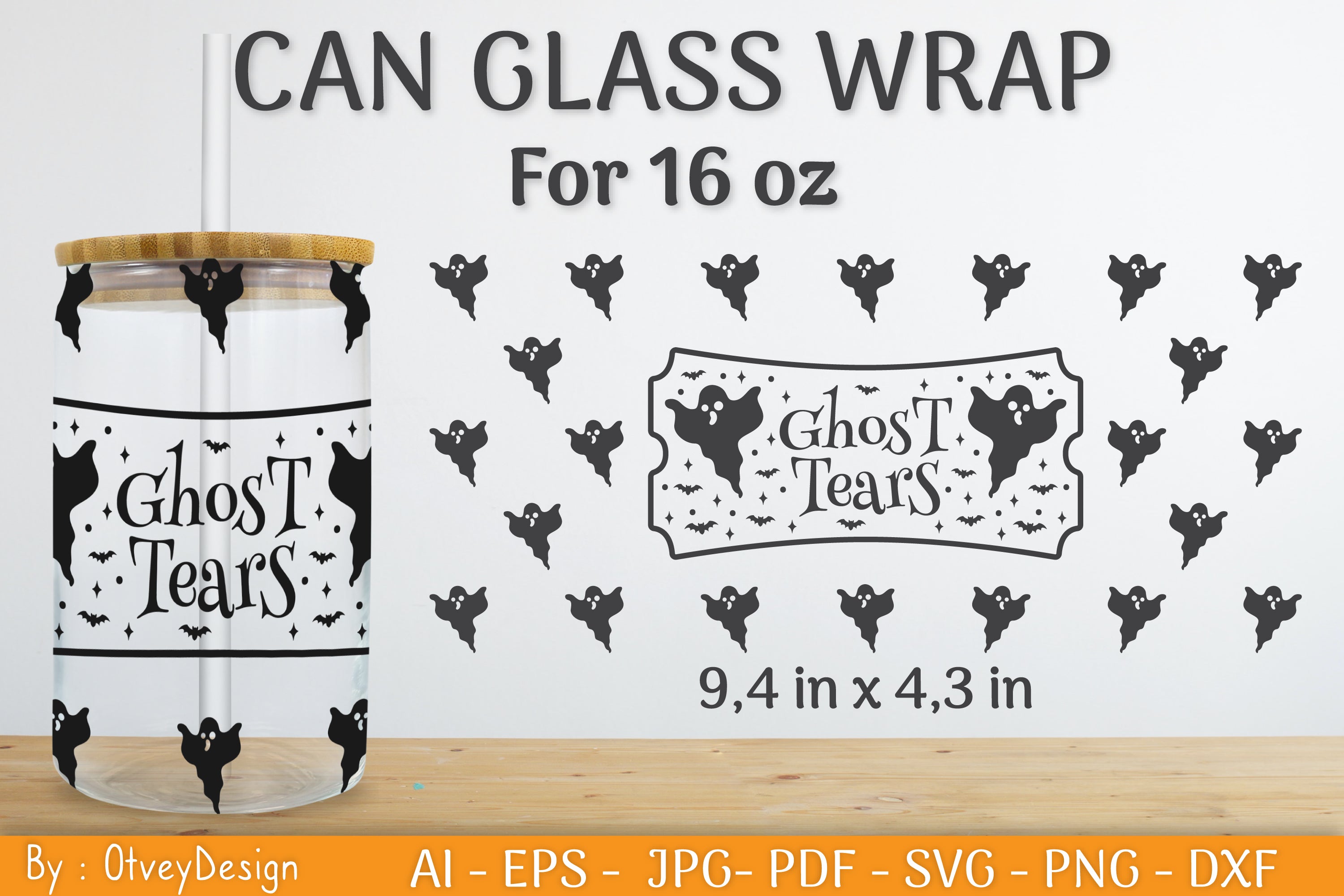 Halloween Beer Can Glass SVG Bundle