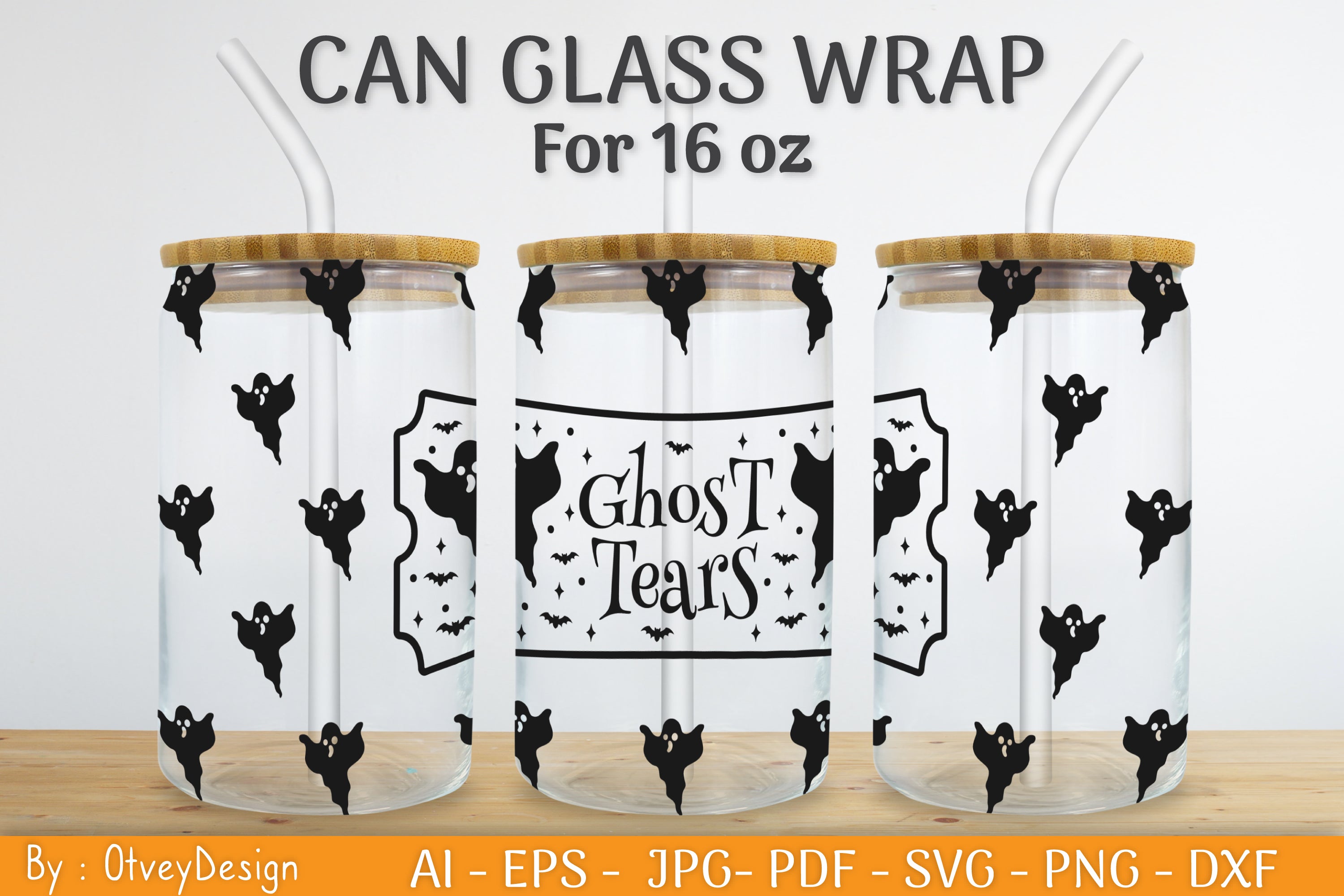 Halloween Beer Can Glass SVG Bundle
